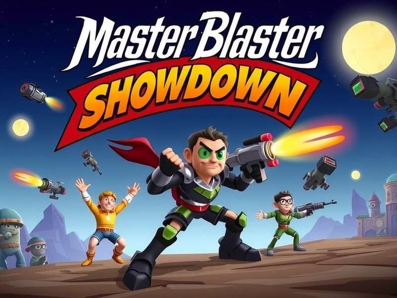 Master Blaster Showdown - Cricket Meets Action Master Blaster Showdown Game Cover